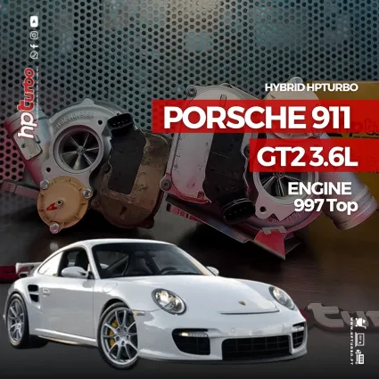 Hybrid Turbos Porsche 911 GT2 (997) 3.6L OEM 480hp ENGINE 997.1